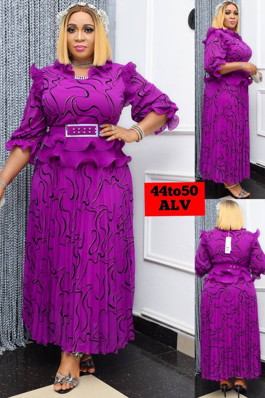 Sanabel Purple Dress – Versatile Elegance with Custom Embroidery Options