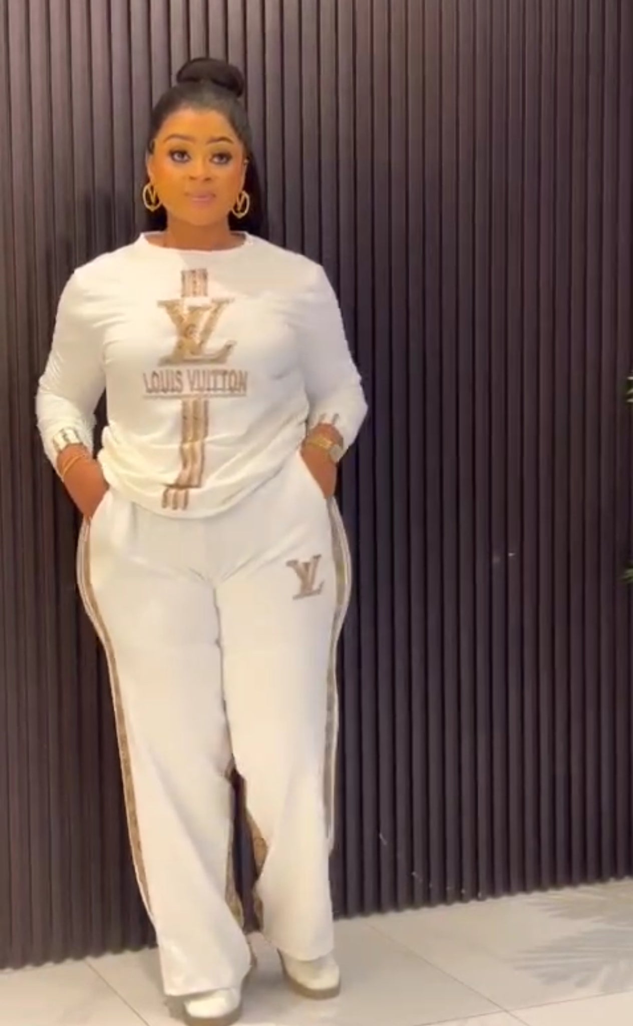 WomenBlack 2pc tracksuit