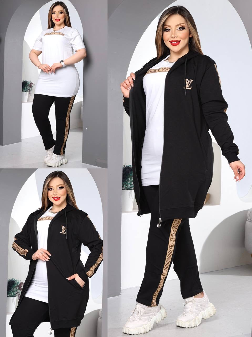 Winter Women 3pcs tracksuit