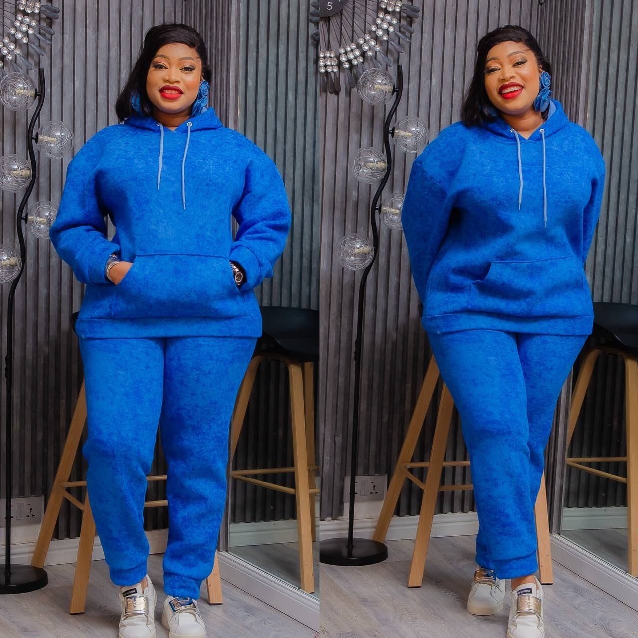 Women’s Thick Winter Hoodie and Jogger Tracksuit Set | Oversized Fit | Godshand Fashion Empire