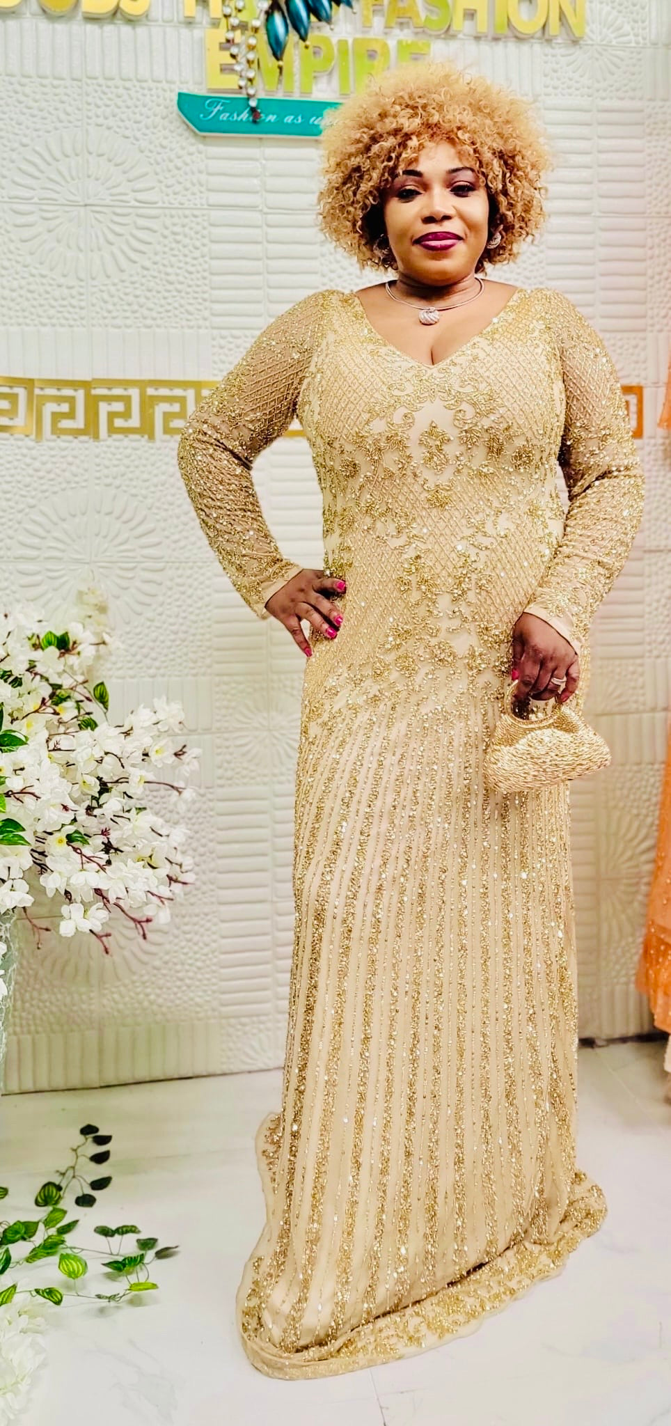 Beautiful evening party dress – Godshandfashion