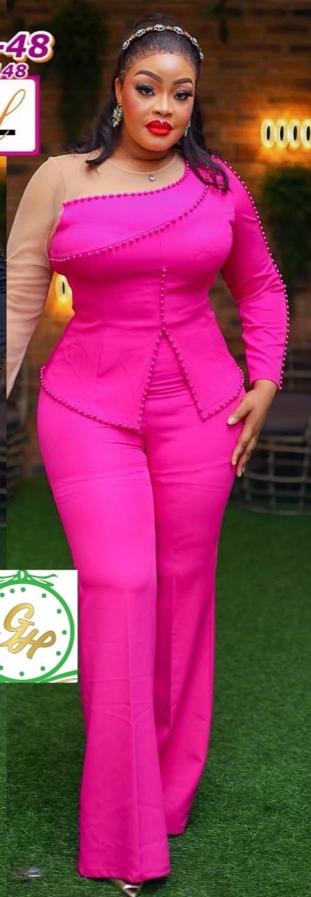 Pink beautiful pant and blouse