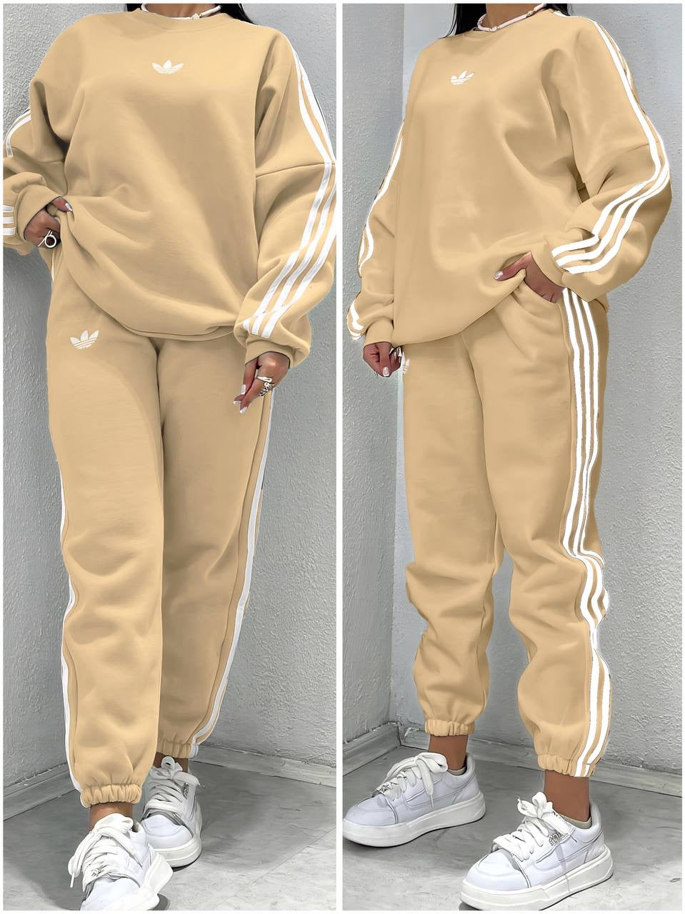 Beautiful 2pcs thick tracksuit