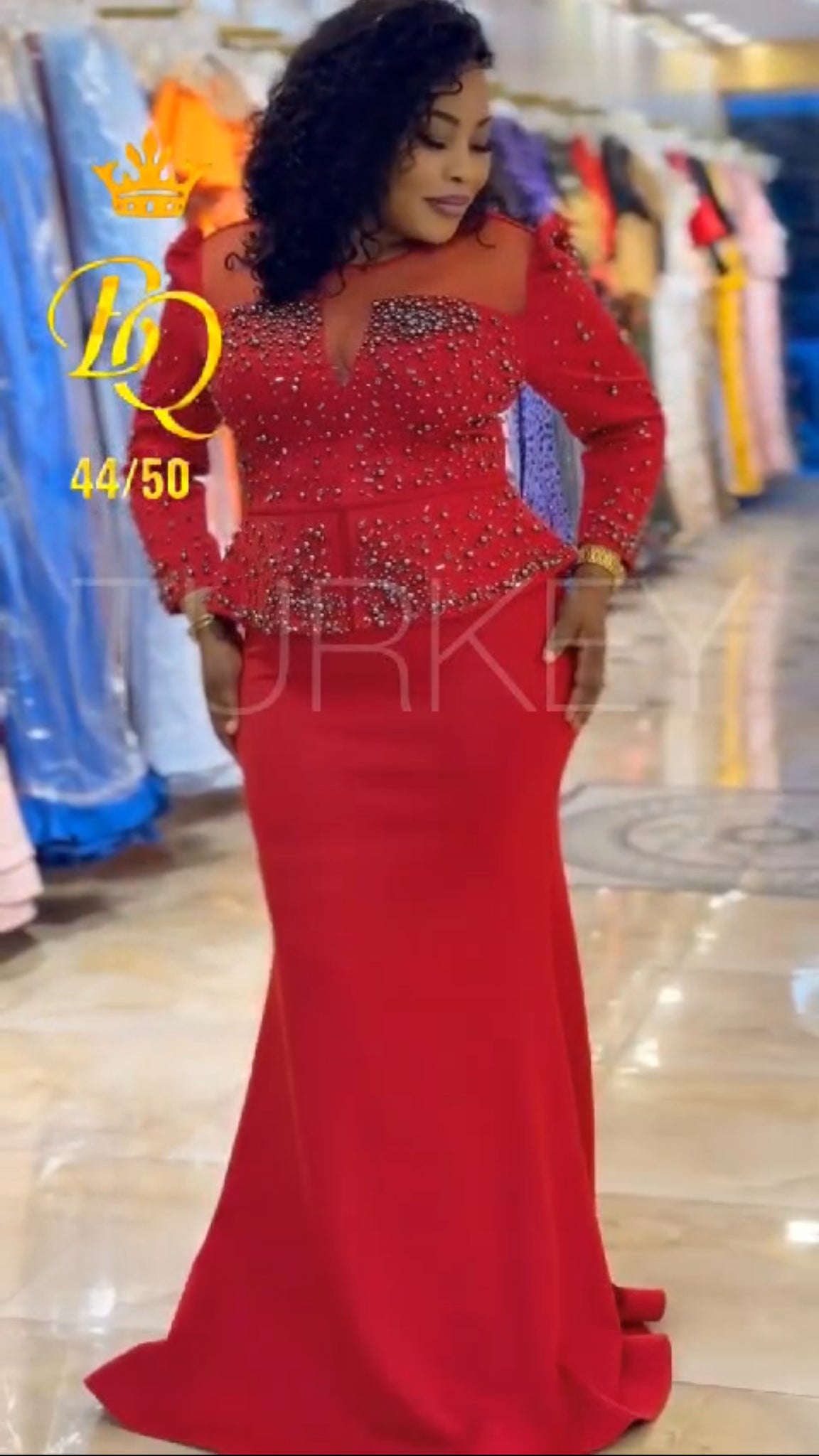 Red Party/Evening dress