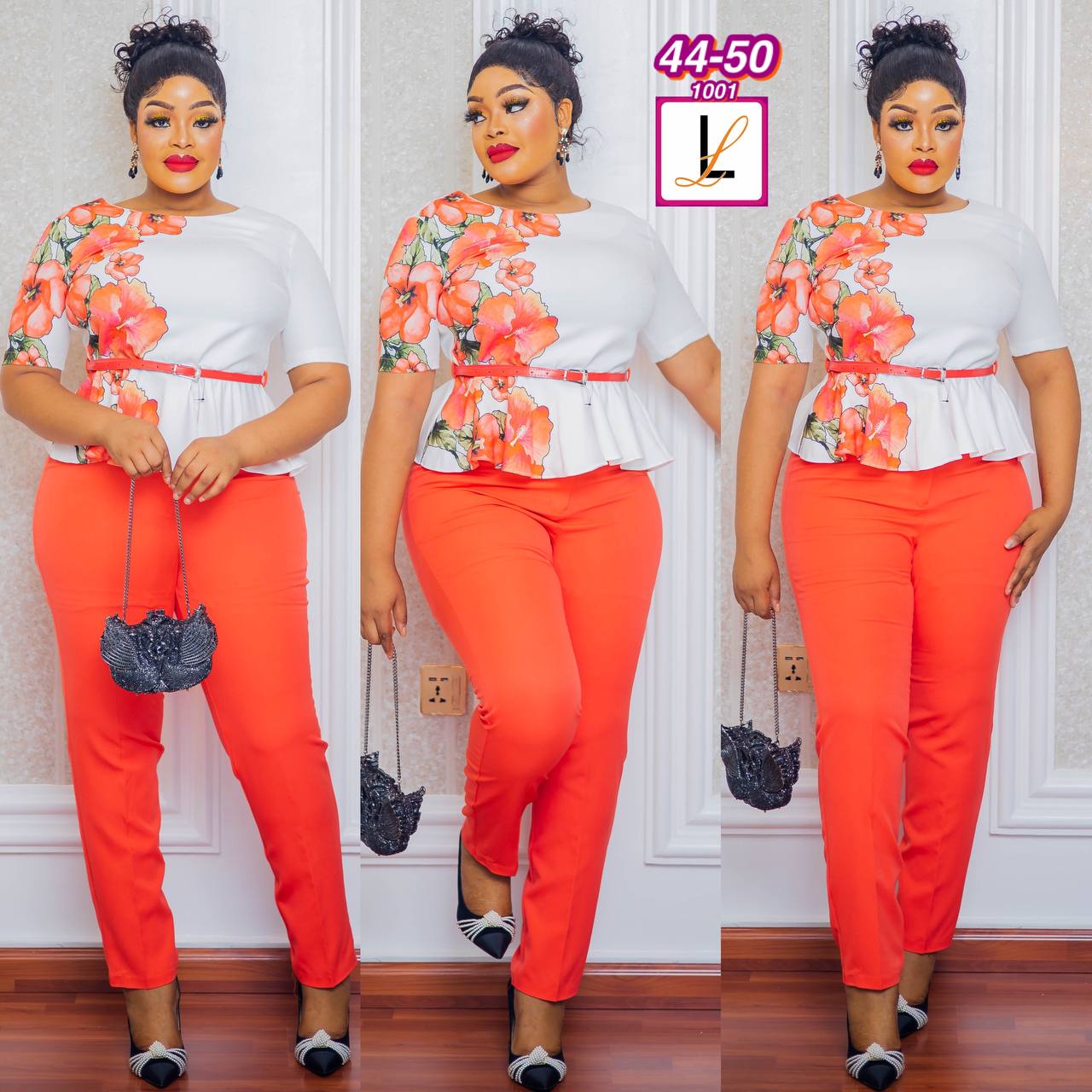 Lucious pant and blouse