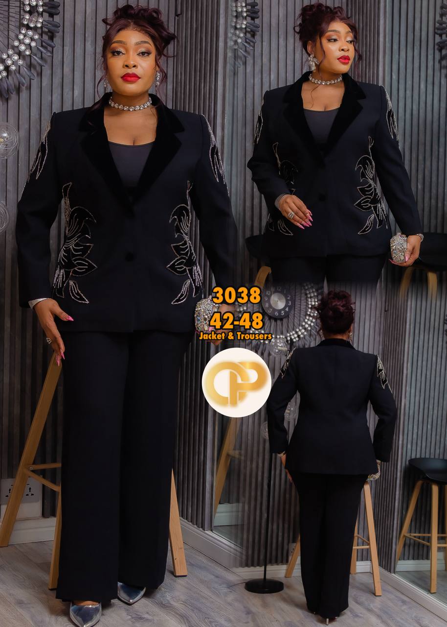 Black Blazer and Pant