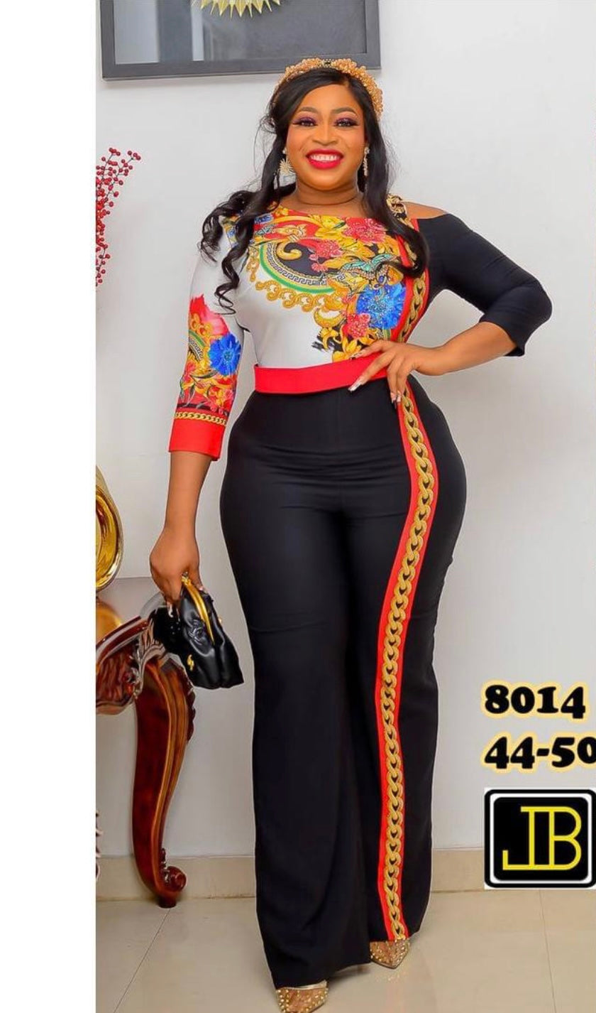 Beautiful off shoulder jumpsuit - Godshandfashion -