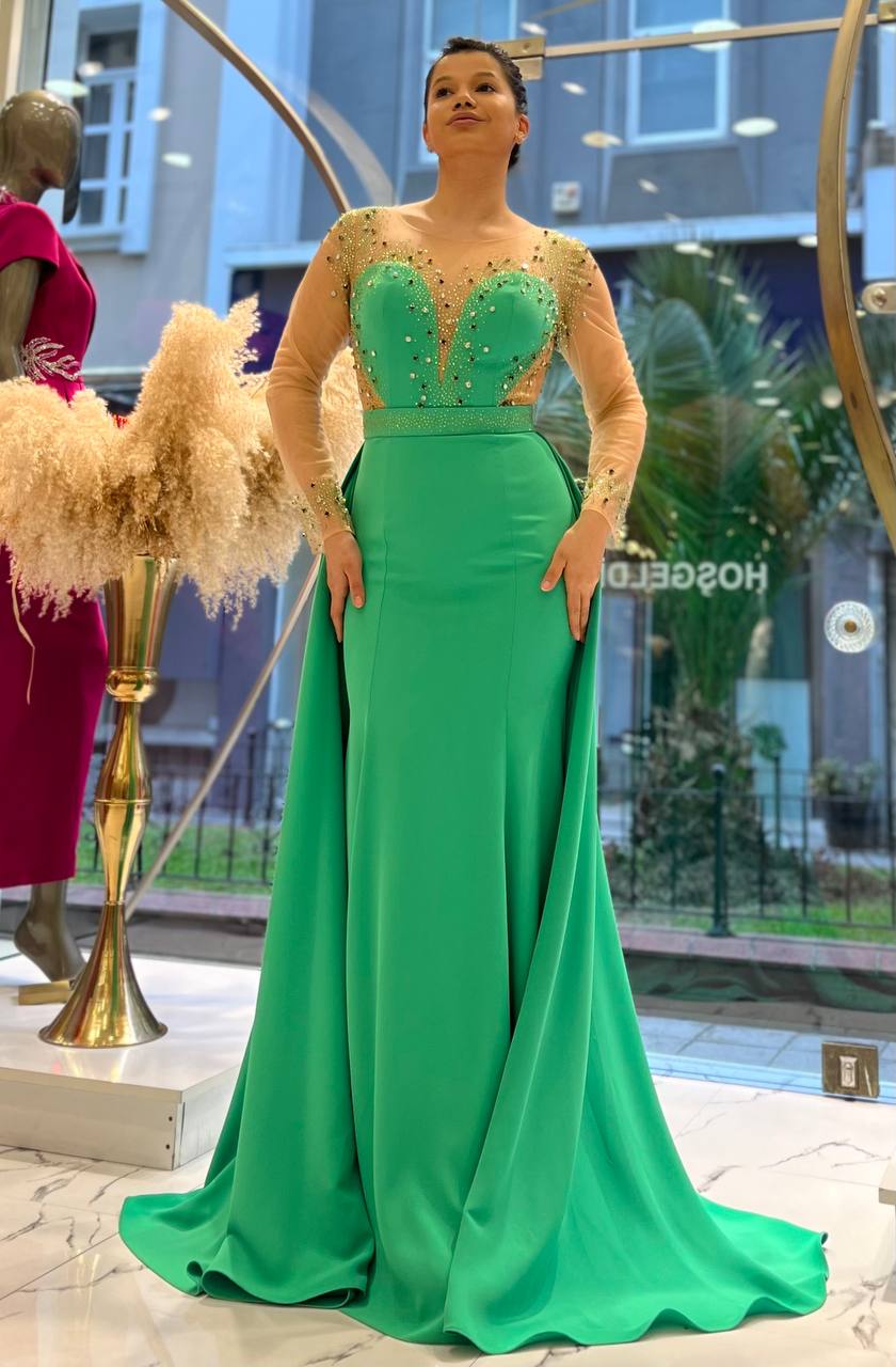 Ella Gorgeous Green Dress