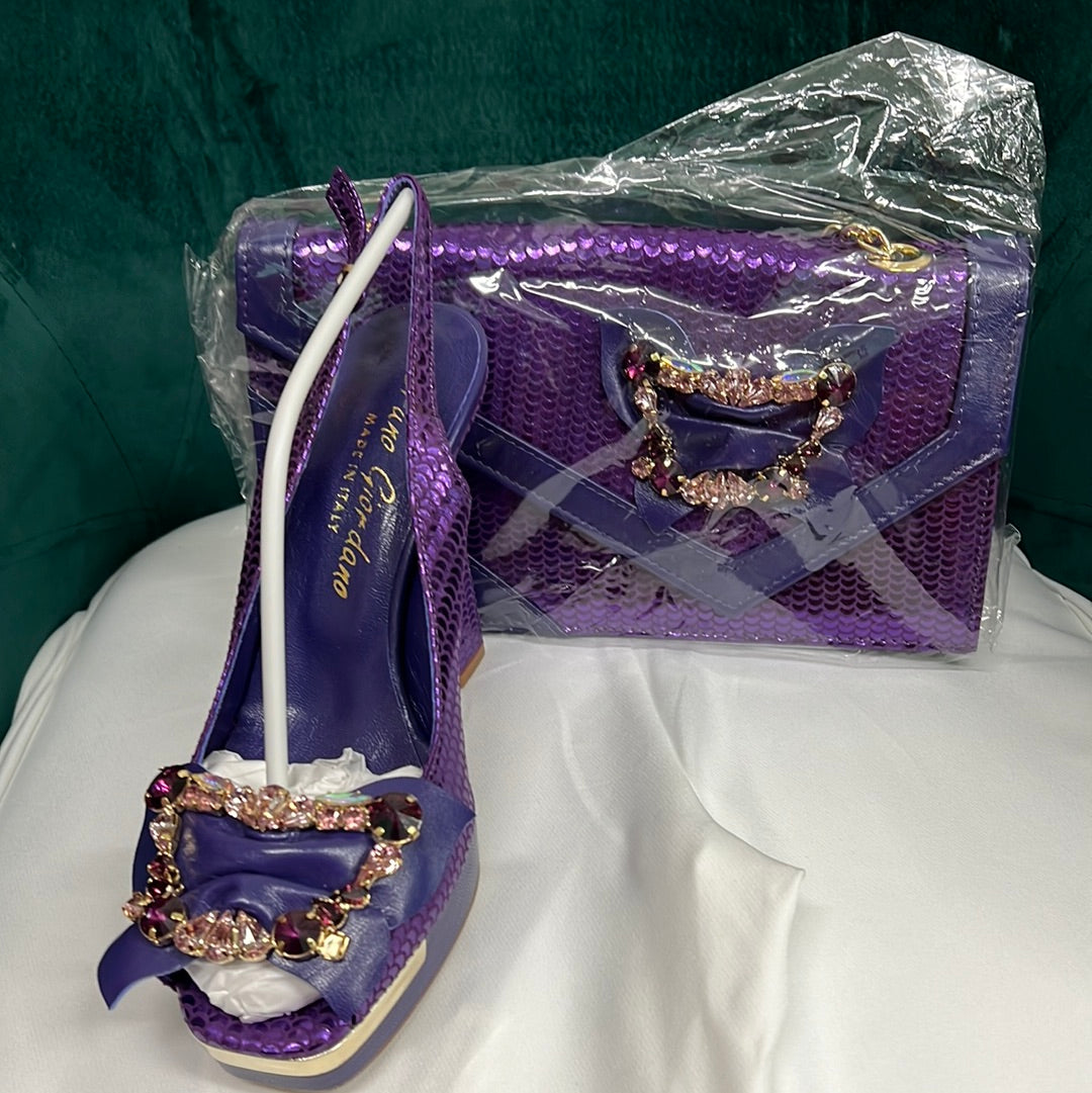 Bruno Italian shoe and bag set – Godshandfashion