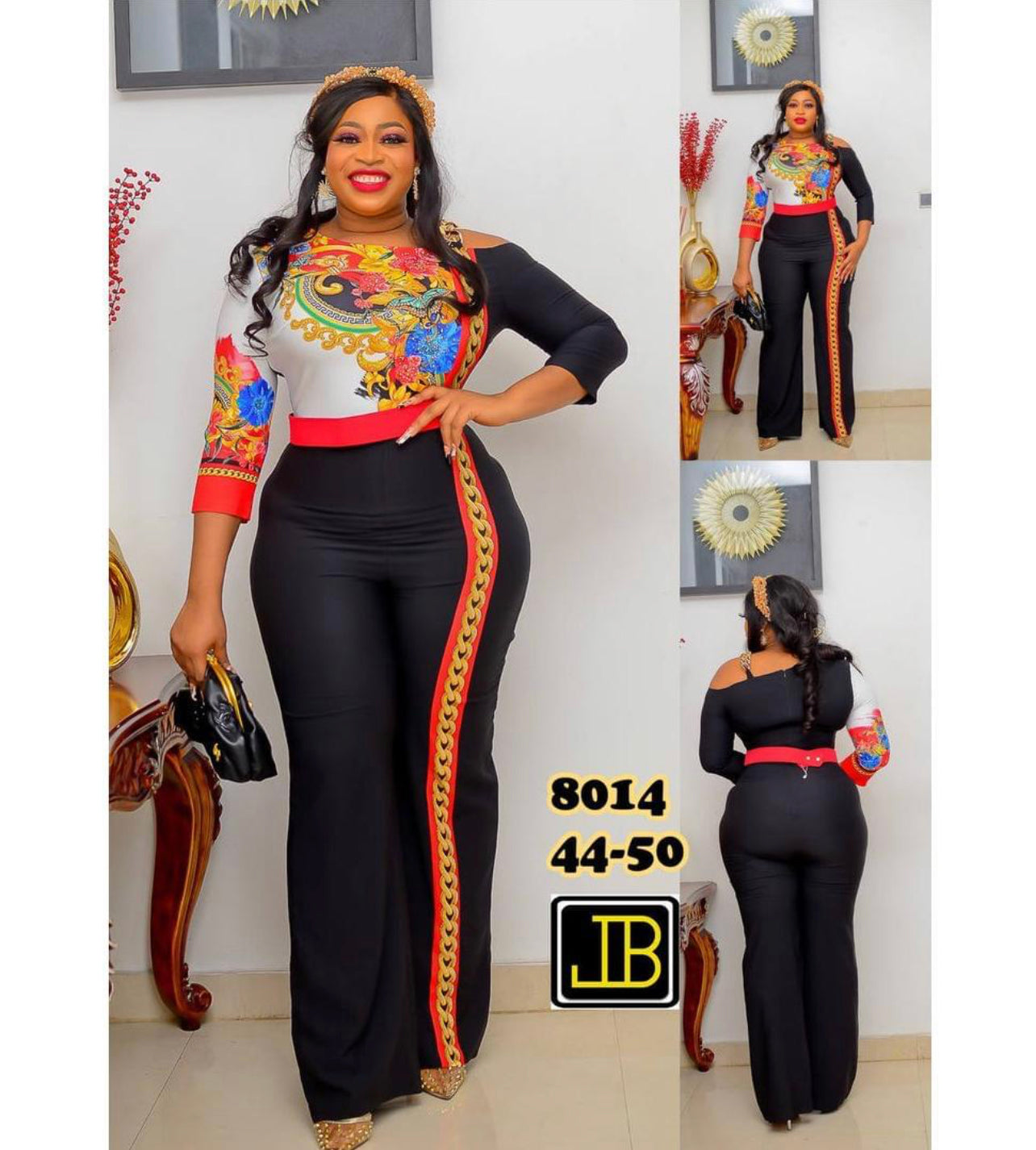 Beautiful off shoulder jumpsuit - Godshandfashion -