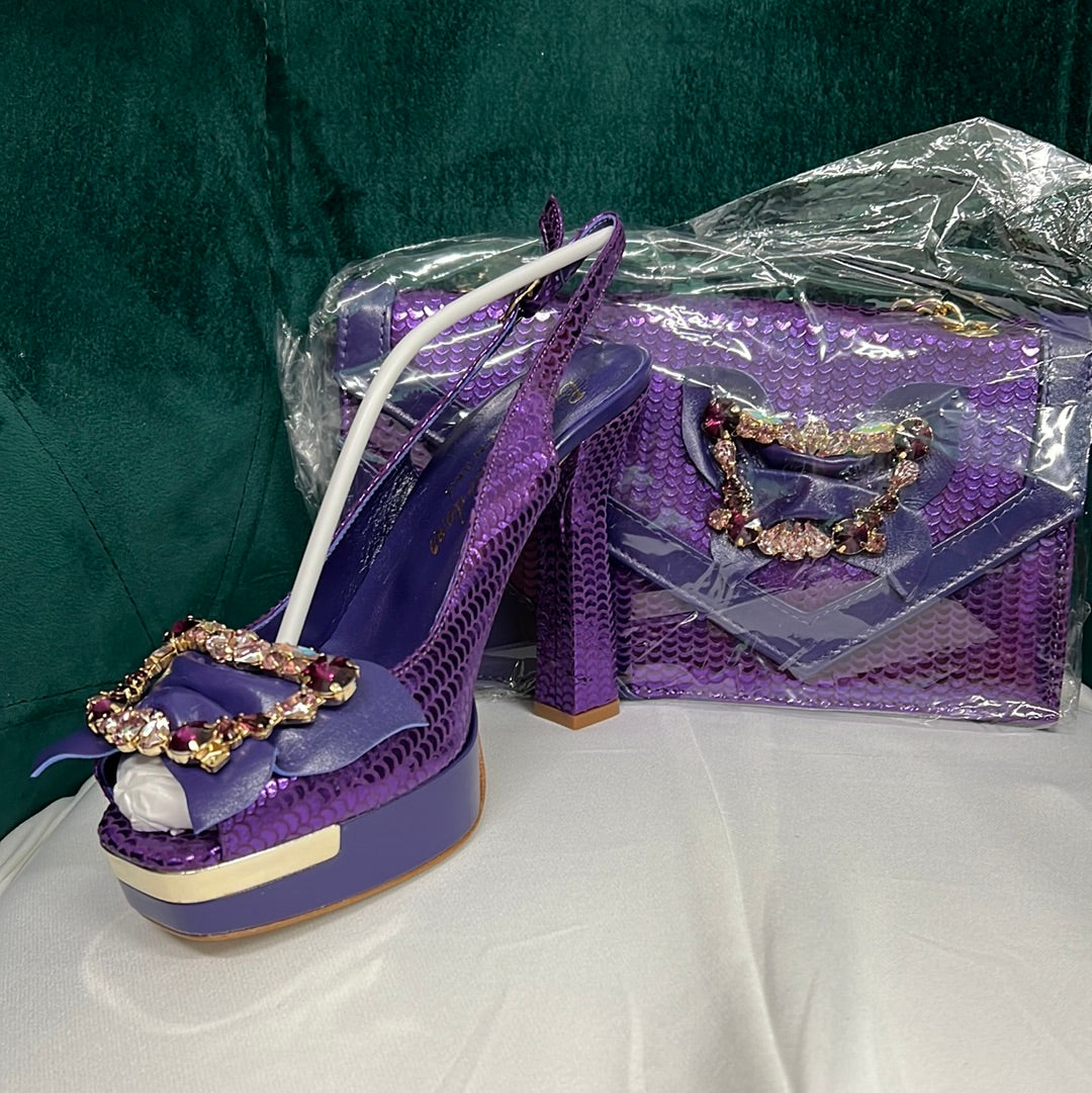 lanzoni&b, Shoes, Lanzonib Italian Shoe Bag Set Size 4215